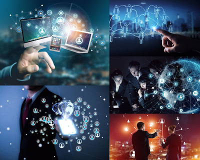 科技與商務人士拍攝高清圖片